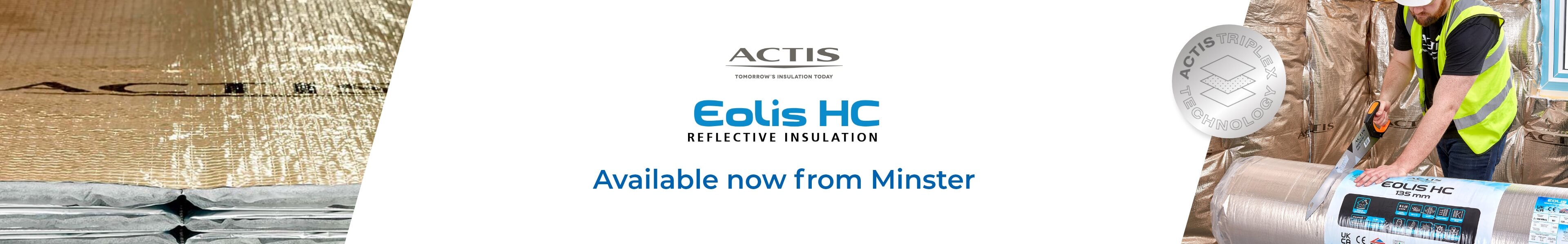 Eolis HC available now from Minster